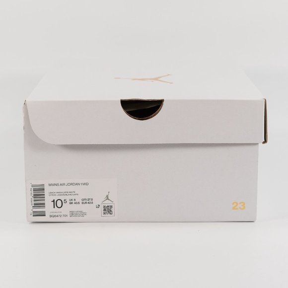 Air Jordan 1 Mid 'Lemon Wash' 2023 BQ6472-701 Multi Size 6 - 12 - Picture 14 of 15